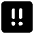 Alert Square Priority Medium Icon from Core Solid Set