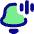Bell Badge Waveform Icon from Flex Pop Set
