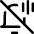 Bell Badge Waveform Slash Icon from Core Line Set
