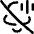 Bell Badge Waveform Slash Icon from Flex Line Set