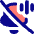 Bell Badge Waveform Slash Icon from Flex Pop Set