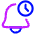 Bell Set Timer Icon from Plump Neon Set