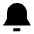 Bell Solo Icon from Sharp Solid Set