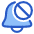 Block Bell Notification icon - Free transparent PNG, SVG. No sign up needed.