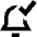 Enabled Bell Notification Icon from Sharp Remix Set