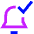 Enabled Bell Notification Icon from Sharp Neon Set
