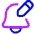 Notification Edit Icon from Plump Neon Set
