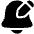 Notification Edit Icon from Plump Solid Set