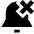 Remove Bell Notification 2 Icon from Sharp Solid Set