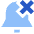 Remove Bell Notification 2 Icon from Sharp Flat Set
