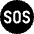Sos Symbol Icon from Ultimate Bold Set