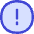 Warning Circle icon - Free transparent PNG, SVG. No sign up needed.