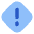 Warning Diamond icon - Free transparent PNG, SVG. No sign up needed.