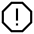 Warning Octagon icon - Free transparent PNG, SVG. No sign up needed.