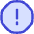 Warning Octagon icon - Free transparent PNG, SVG. No sign up needed.