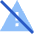Warning Off Icon from Sharp Flat Set