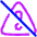 Warning Off Icon from Plump Neon Set