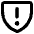 Warning Shield Icon from Core Remix Set | Free Download as SVG Vector and Transparent PNG | Streamline icons