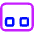 Align Both Bottom Icon from Core Neon Set
