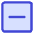 Align Center Horizontal Square Icon from Core Duo Set