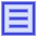 Align Three Horizontal Square Icon from Sharp Duo Set