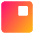 Align Top Right Square Icon from Core Gradient Set
