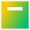 Align Top Square Icon from Sharp Gradient Set