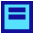 Align Two Top Square Icon from Sharp Pop Set