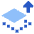 Bring Forward Icon from Sharp Flat Set