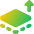 Bring Forward Icon from Core Gradient Set
