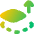 Bring Forward Icon from Flex Gradient Set