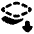 Send Backward Icon from Plump Solid Set