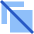 Stack Off Ungroup Icon from Sharp Flat Set