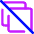 Stack Off Ungroup Icon from Core Neon Set