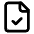 File Check Icon from Lucide Line Set