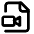 File Video 2 Icon from Lucide Line Set