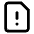 File Warning Icon from Lucide Line Set | Free Download as SVG Vector and Transparent PNG | Streamline icons