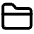 Folder Closed Icon from Lucide Line Set