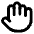 Hand Icon from Lucide Line Set