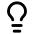 Lightbulb Icon from Lucide Line Set