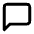 Message Square Icon from Lucide Line Set