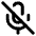 Mic Off Icon from Lucide Line Set