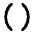Parentheses Icon from Lucide Line Set