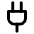 Plug Icon from Lucide Line Set