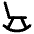 Rocking Chair Icon from Lucide Line Set