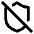 Shield Off Icon from Lucide Line Set
