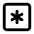 Square Asterisk Icon from Lucide Line Set