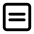 Square Equal Icon from Lucide Line Set