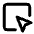 Square Mouse Pointer Icon from Lucide Line Set