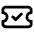 Ticket Check Icon from Lucide Line Set | Free Download as SVG Vector and Transparent PNG | Streamline icons